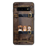Personalized Dog Lover Phone Case Printed 22APR-LN29