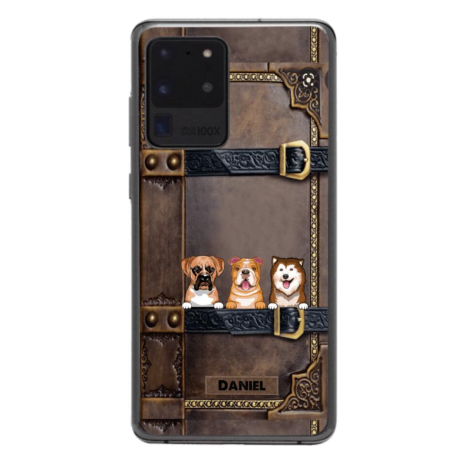 Personalized Dog Lover Phone Case Printed 22APR-LN29