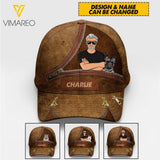 Personalized Dog Lover Man or Woman Peaked Cap Printed NQHC0405