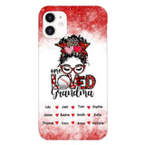 PERSONALIZED ONE LOVED BASEBALL GRANDMA PHONECASE QTDT0605