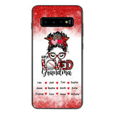 PERSONALIZED ONE LOVED BASEBALL GRANDMA PHONECASE QTDT0605