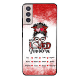 PERSONALIZED ONE LOVED BASEBALL GRANDMA PHONECASE QTDT0605