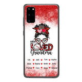 PERSONALIZED ONE LOVED BASEBALL GRANDMA PHONECASE QTDT0605