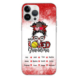 PERSONALIZED ONE LOVED SOFTBALL GRANDMA PHONECASE QTDT0605