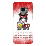 PERSONALIZED ONE LOVED SOFTBALL GRANDMA PHONECASE QTDT0605
