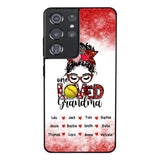 PERSONALIZED ONE LOVED SOFTBALL GRANDMA PHONECASE QTDT0605