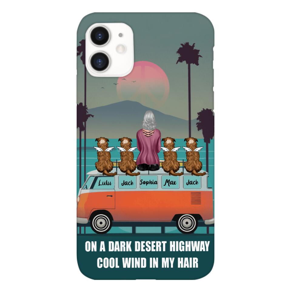 DH Personalized Dog Lover Phone Case Printed HC0905