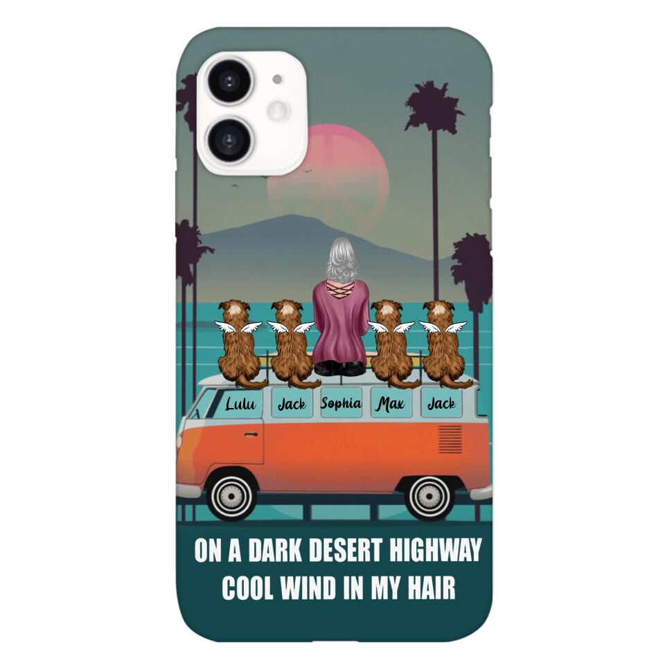 DH Personalized Dog Lover Phone Case Printed HC0905