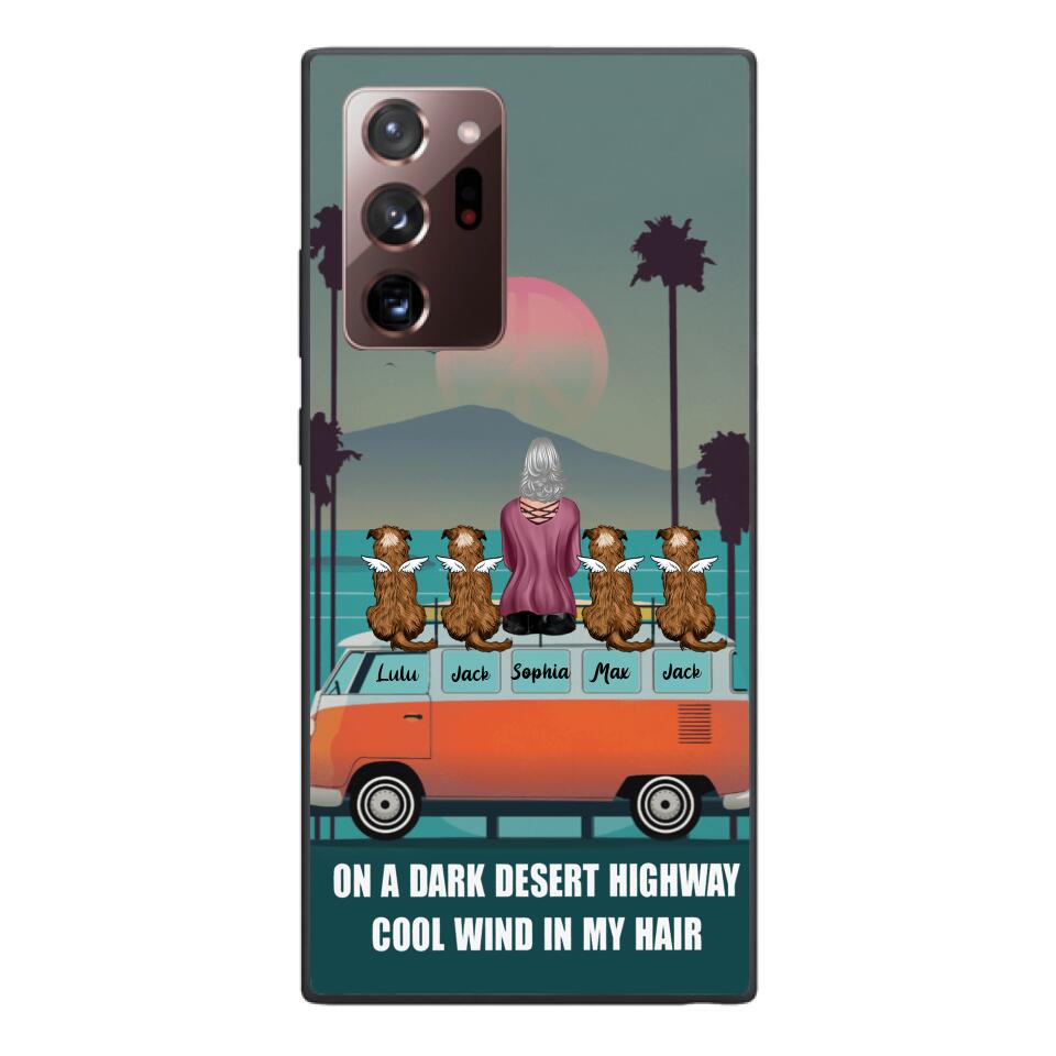 DH Personalized Dog Lover Phone Case Printed HC0905