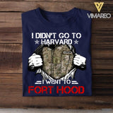 Personalized U.S Military Tshirt Printed 22MAY-DT11