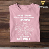 Personalized I Never Dreamed I Would Be A Super Cool Grandma Tshirt Printed QTVQ1105
