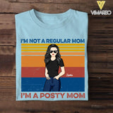PERSONALIZED I'm Not a Regular mom, i'm Posty Mom TSHIRT QTLN1205