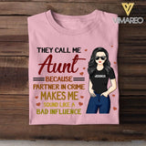 PERSONALIZED THEY CALL ME AUNT TSHIRT NQTN1305
