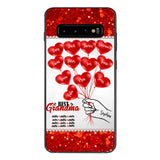 PERSONALIZED BEST GRANDMA EVER KID NAME BALLOONS PHONECASE QTHC1605