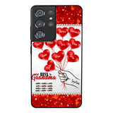 PERSONALIZED BEST GRANDMA EVER KID NAME BALLOONS PHONECASE QTHC1605
