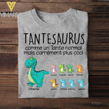 Personalized Tantesaurus French Tshirt Printed 22MAY-LN16