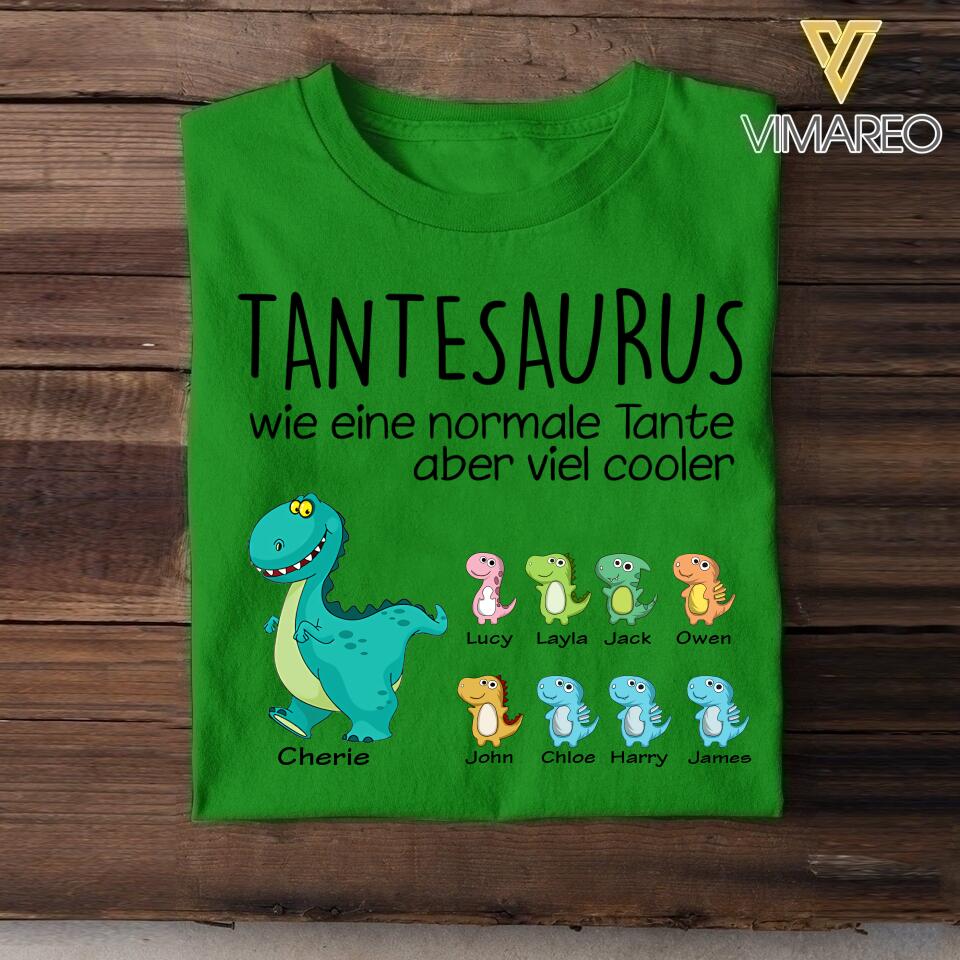 Personalized Tantesaurus Germany Tshirt Printed 22MAY-LN16