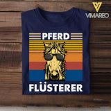 Personalized Pferd Plusterer Tshirt Printed QTTN1805