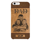 Personalized Best Dad Ever Phone Case Printed 22MAY-HQ18