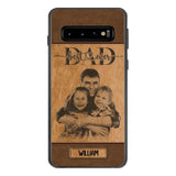 Personalized Best Dad Ever Phone Case Printed 22MAY-HQ18