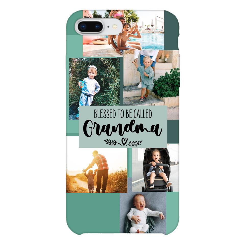 Personalized Blessed To Be Called Grandma Phone Case Printed 22MAY-DT19