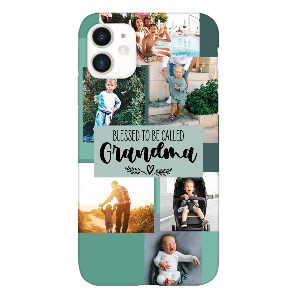 Personalized Blessed To Be Called Grandma Phone Case Printed 22MAY-DT19