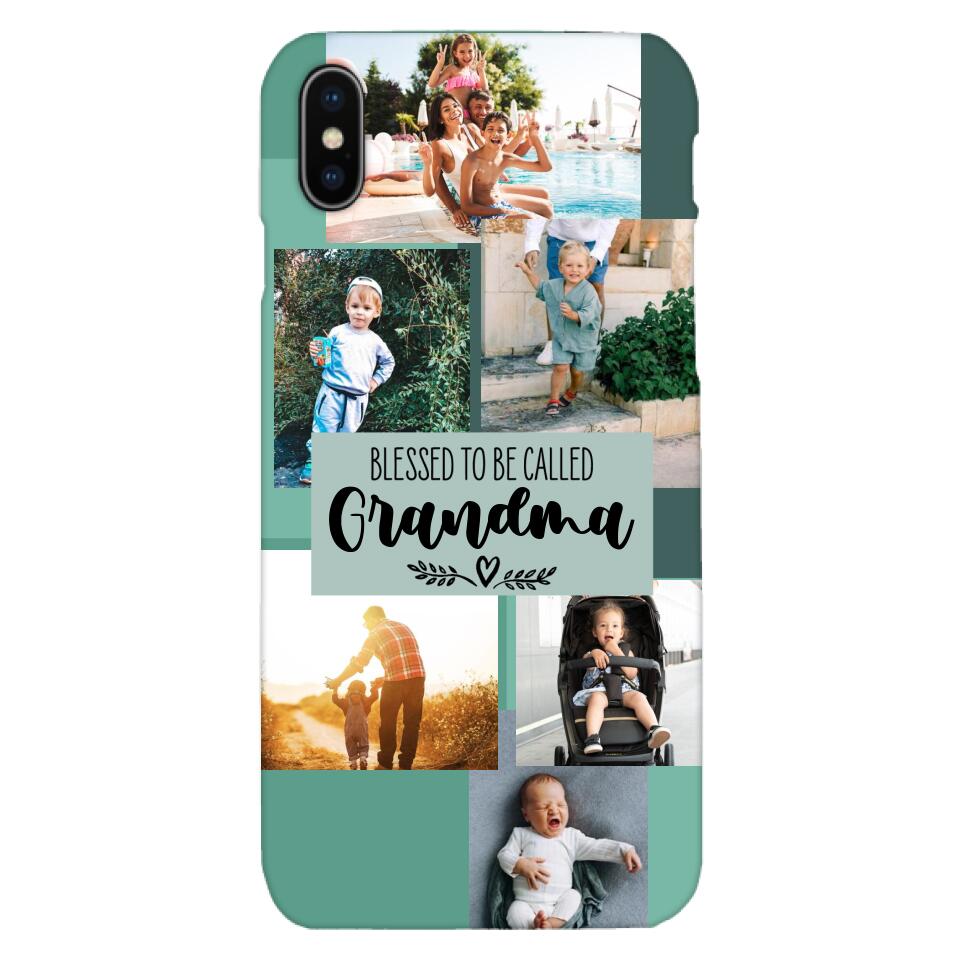 Personalized Blessed To Be Called Grandma Phone Case Printed 22MAY-DT19