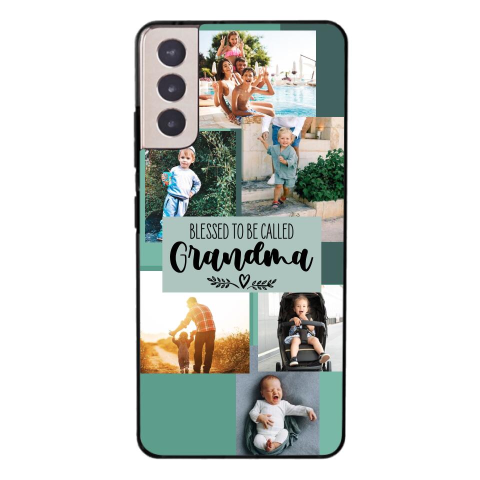 Personalized Blessed To Be Called Grandma Phone Case Printed 22MAY-DT19