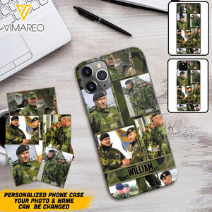 Personalized Swedish Soldier Phone Case Printed 22MAY-HQ19