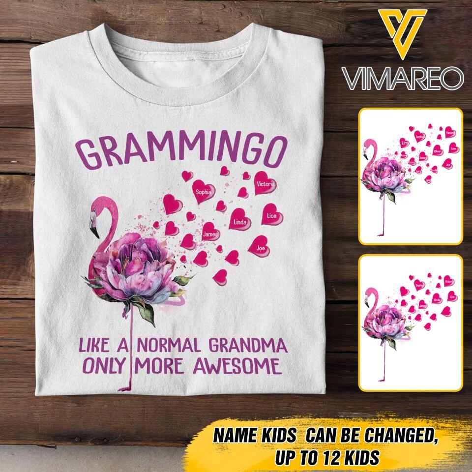 PERSONALIZED Grammigo like a normal grandma TSHIRTS QTLN21