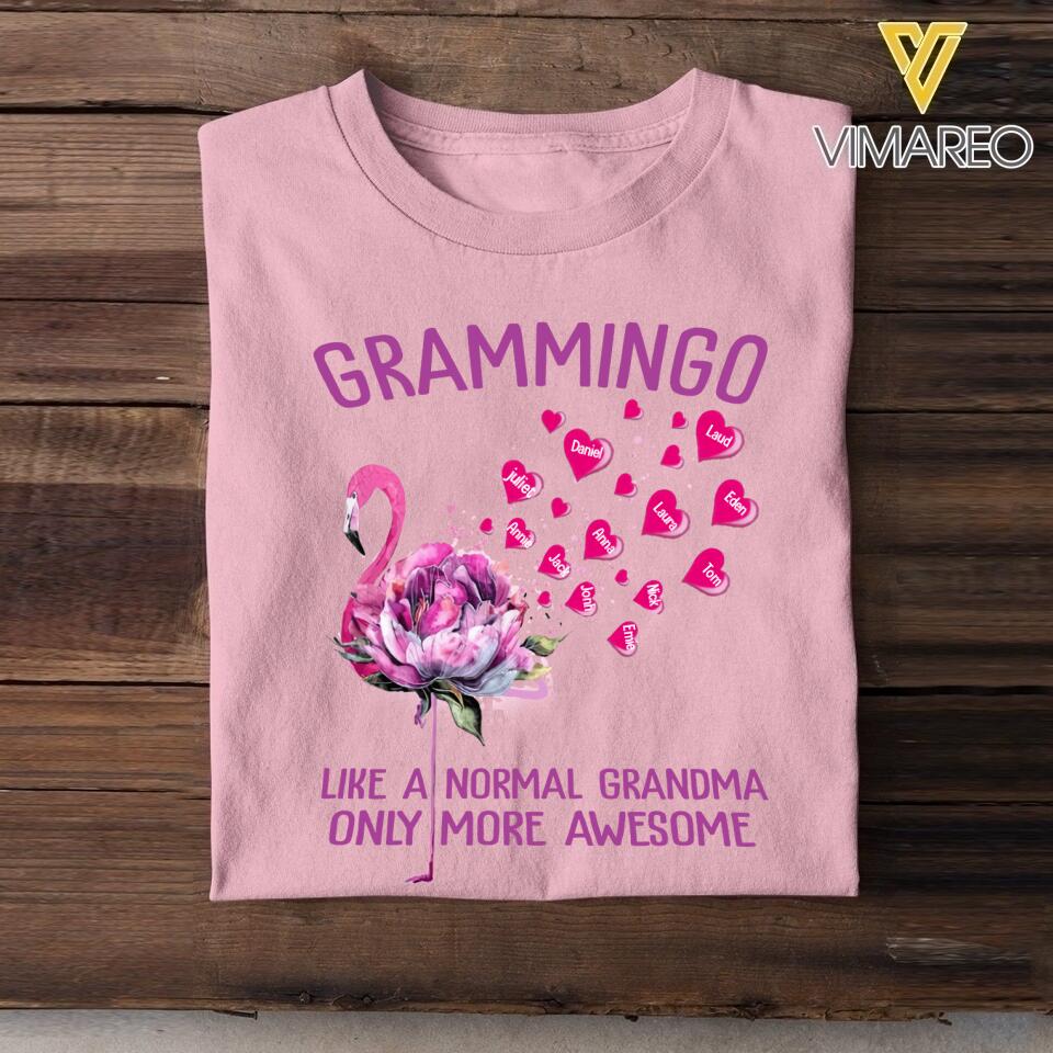 PERSONALIZED Grammigo like a normal grandma TSHIRTS QTLN21