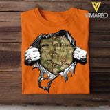 Personalized U.S Soldier Tshirt Printed 22MAY-DT21