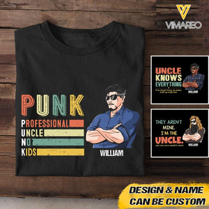 Personalized The Uncle Tshirt Printed QTVQ2405