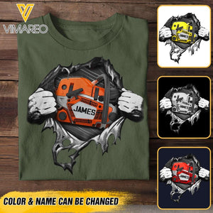 Personalized Chainsaw Tshirt Printed 22MAY-DT24