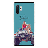 Personalized Jeep Girl Phone Case Printed 22MAY-HC24