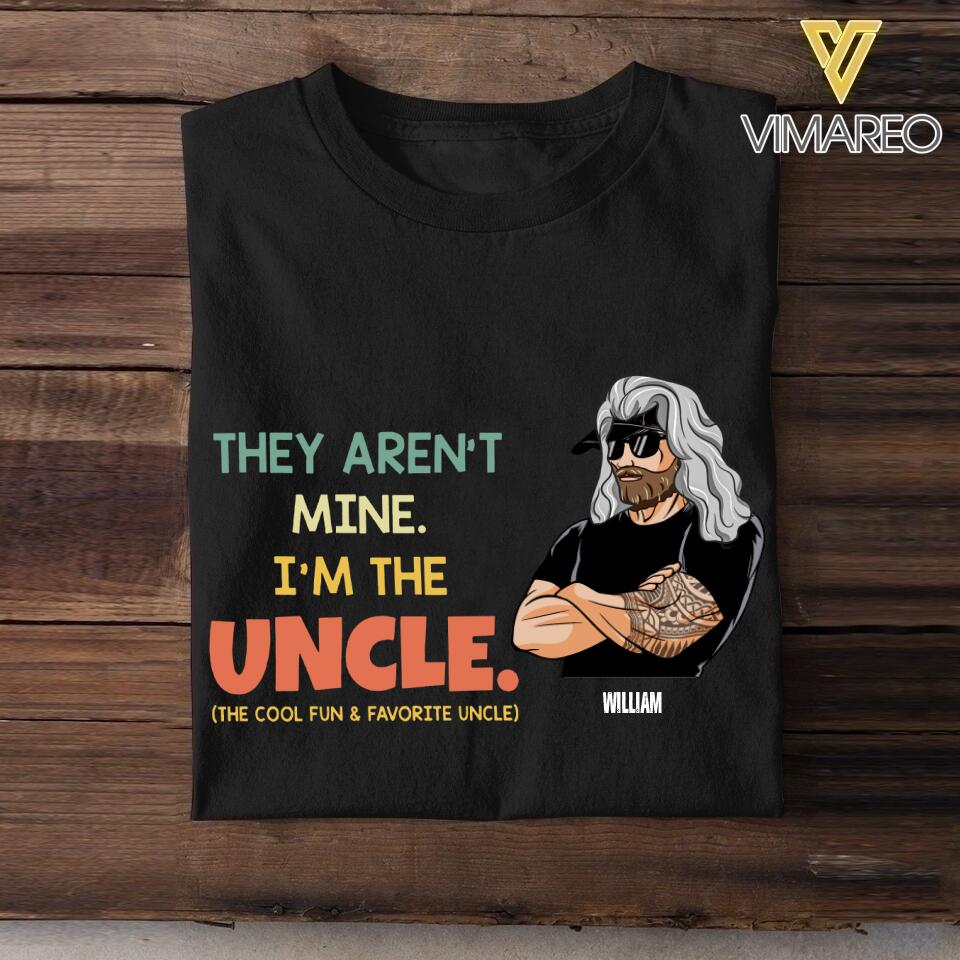 Personalized The Uncle Tshirt Printed QTVQ2405