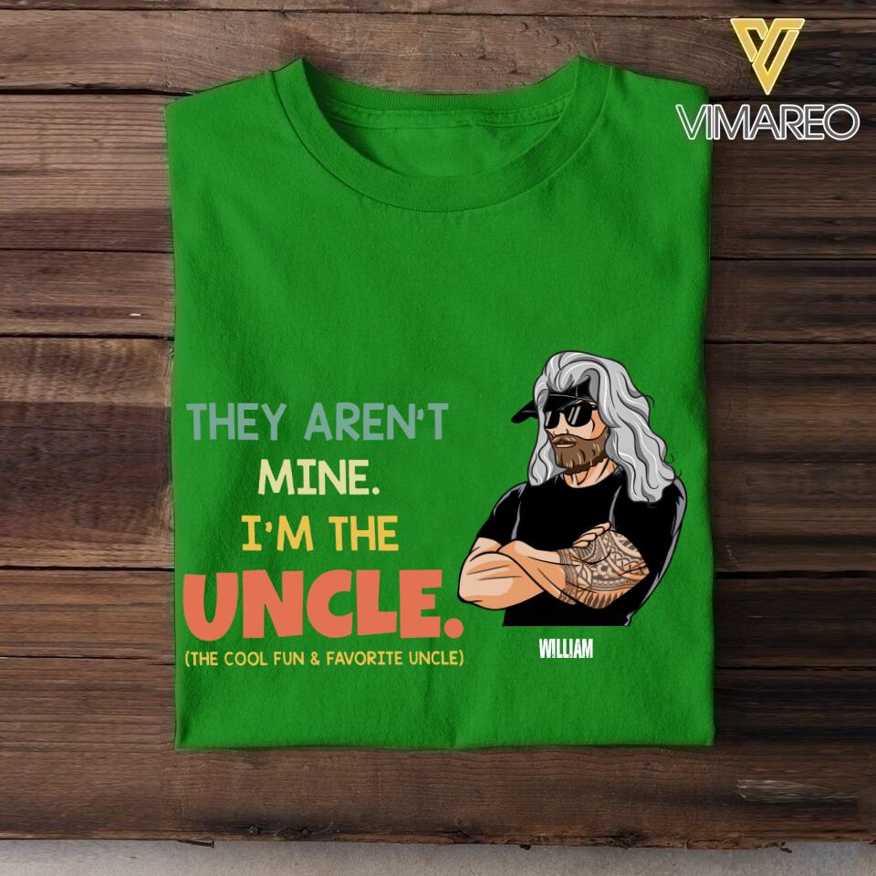 Personalized The Uncle Tshirt Printed QTVQ2405