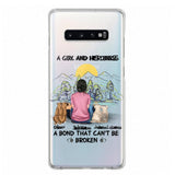 Personalized Dog Lover Transparent Silicone Phonecase Printed NQHC2105