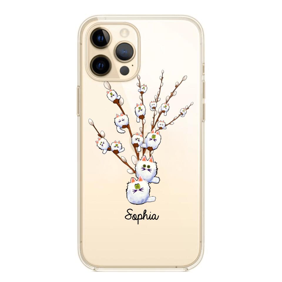 PERSONALIZED CAT NAME PHONECASE NQVQ2305
