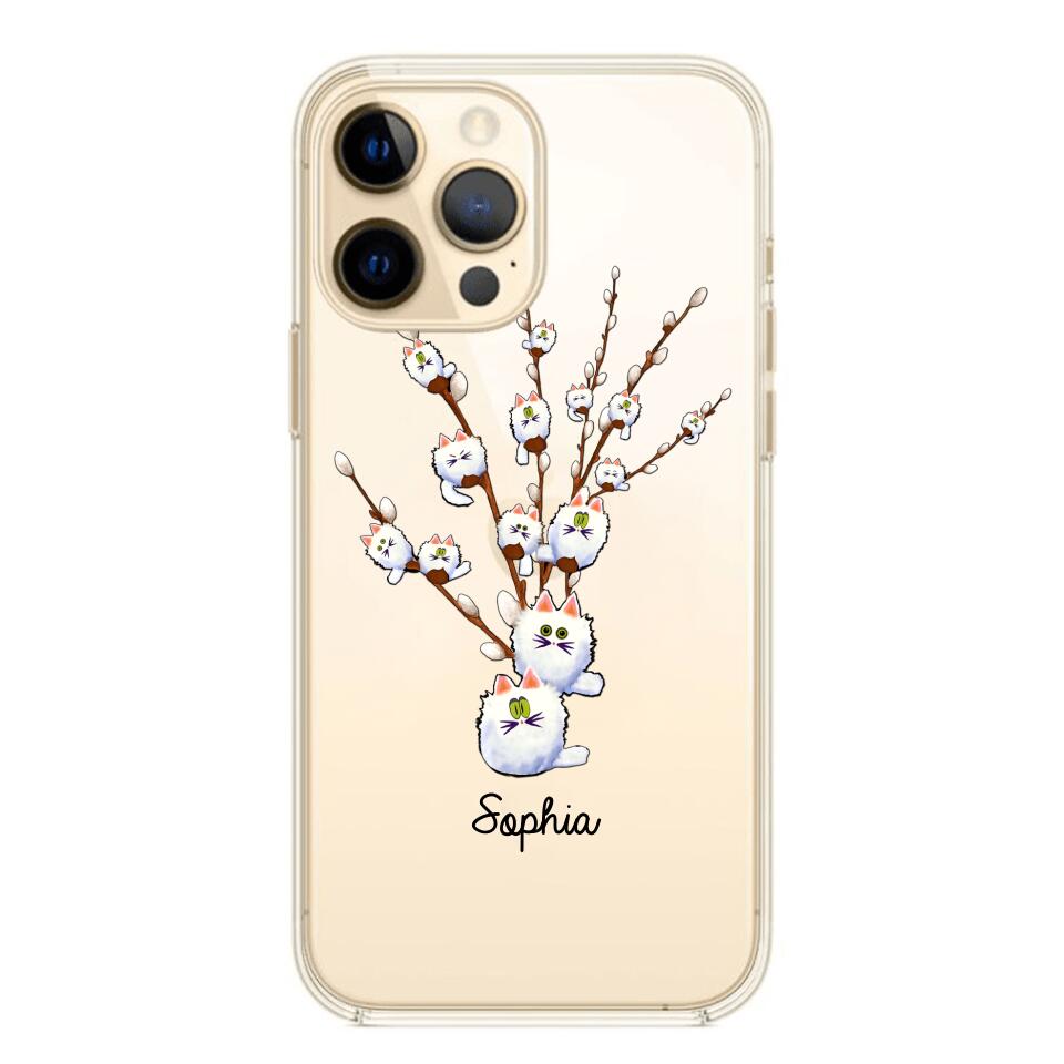 PERSONALIZED CAT NAME PHONECASE NQVQ2305