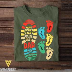 Personalized Father's Day Tshirt Printed 22MAY-DT25