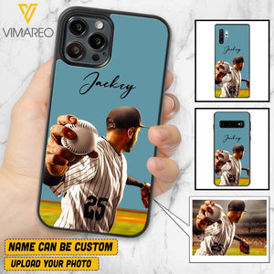 Personalized Baseball Phone Case Printed 22MAY-HQ25