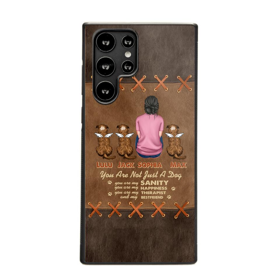 Personalized Girl Love Dogs Phone Case Printed 22MAY-HC25