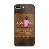 Personalized Girl Love Dogs Phone Case Printed 22MAY-HC25