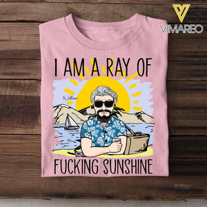 PERSONALIZEDI'M A RAY OF FUCKING SUNSHINE TSHIRT QTDT2505