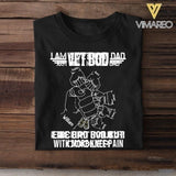 Personalized UK Veteran Dad Bob Kid Name Tshirt Printed QTVQ2705