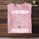 Personalized US Veteran Dad Bob Kid Name Tshirt Printed QTVQ2705