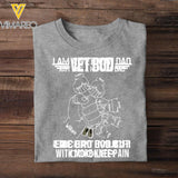 Personalized US Veteran Dad Bob Kid Name Tshirt Printed QTVQ2705