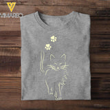 Personalized Cat Lady Tshirt Printed QTHY3005