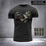 DH Personalized Irish Soldier Tshirt 3D Printed HC3005